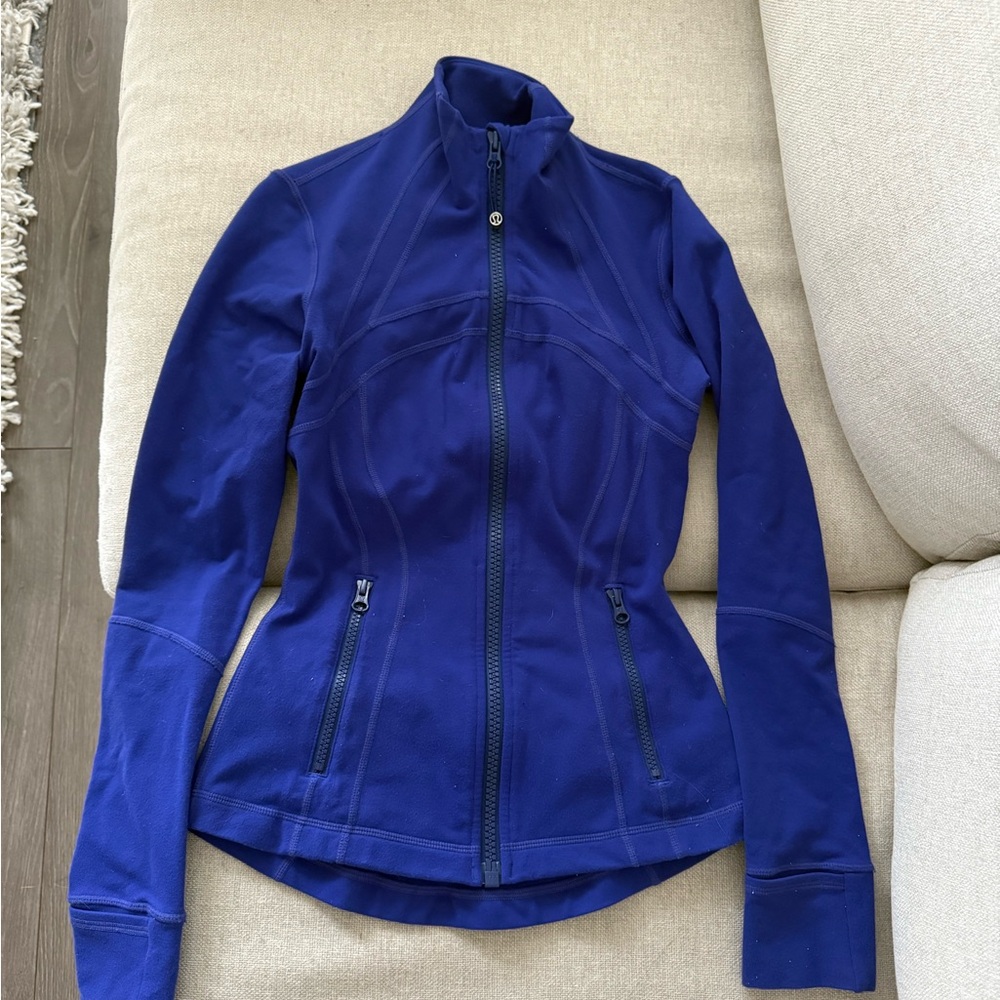 lululemon athletica Women's Zip-Up Jacket in Royal Blue